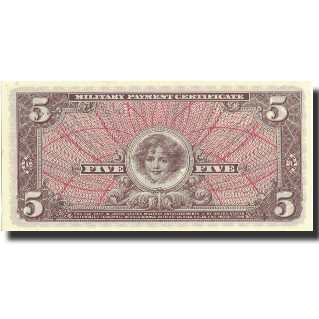 Banknote, United States, 5 Dollars, Undated (1968), Undated, KM:M69, UNC(65-70)