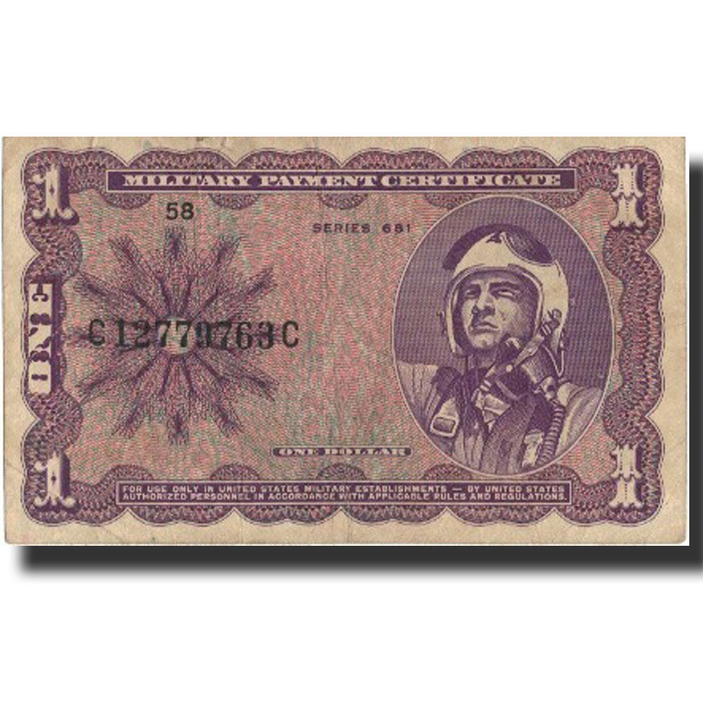 Banknote, United States, 1 Dollar, 1969, Undated, KM:M79a, VF(30-35)