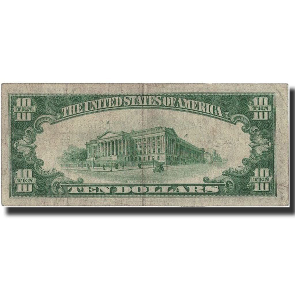 Banconote, Stati Uniti, Ten Dollars, 1934, 1934, KM:2039, MB