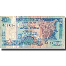 Banknote, Sri Lanka, 50 Rupees, 1992, 1992-07-01, KM:104b, VF(30-35)