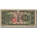 Banknote, China, 50 Sen, 1938-40, 1938-40, KM:M14, VF(20-25)