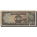 Banknote, Philippines, 100 Pesos, Undated (1944), Undated, KM:112a, F(12-15)