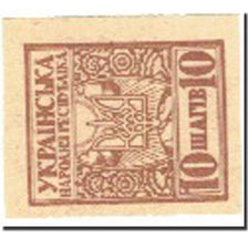 Billete, 10 Shahiv, 1918, Ucrania, 1918, KM:7, UNC