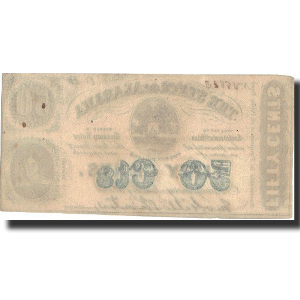 Banknote, United States, 50 Cents, 1863, 1863-01-01, KM:S212a, EF(40-45)