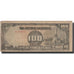 Banknote, Philippines, 100 Pesos, Undated (1944), Undated, KM:112a, VF(30-35)