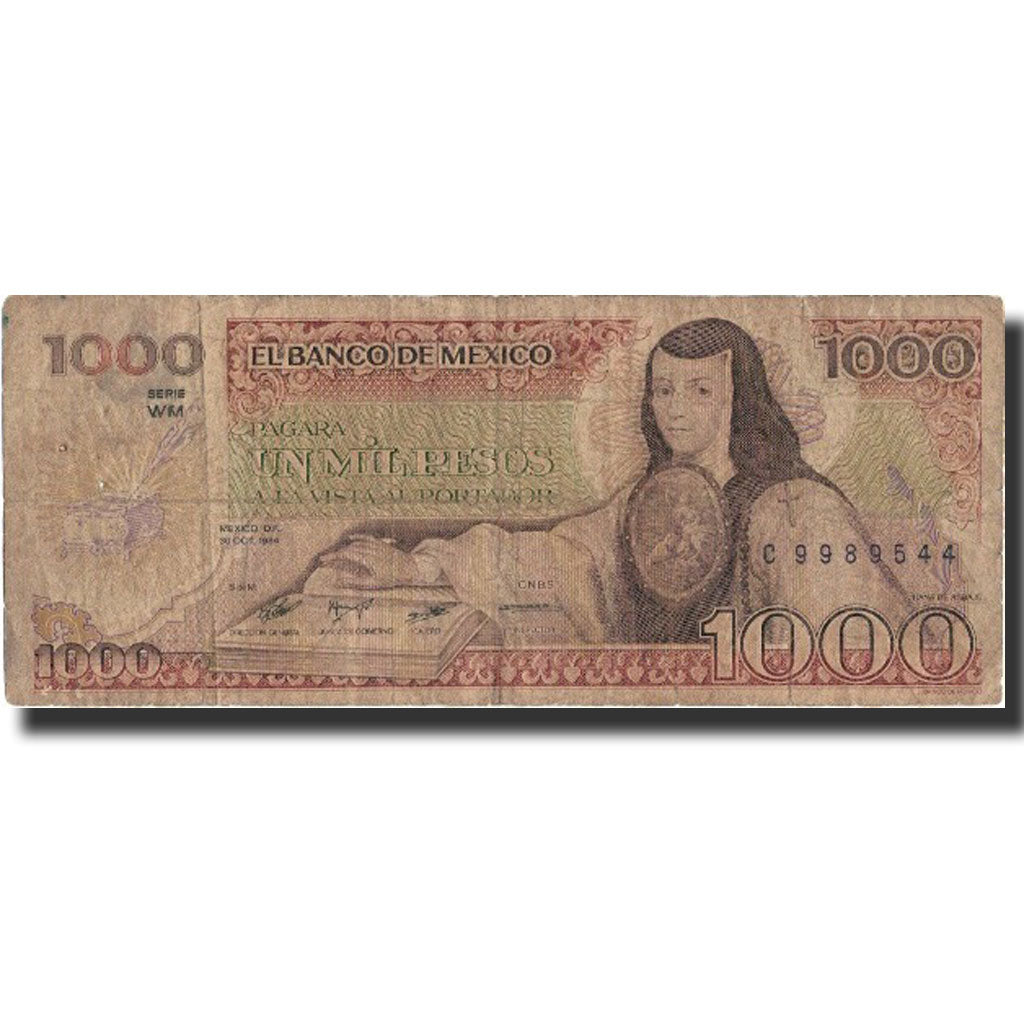 Banknote, Mexico, 1000 Pesos, 1984, 1984-10-30, KM:81, VF(30-35)
