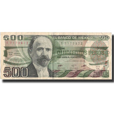 Banknote, Mexico, 500 Pesos, 1984, 1984-08-07, KM:79b, EF(40-45)