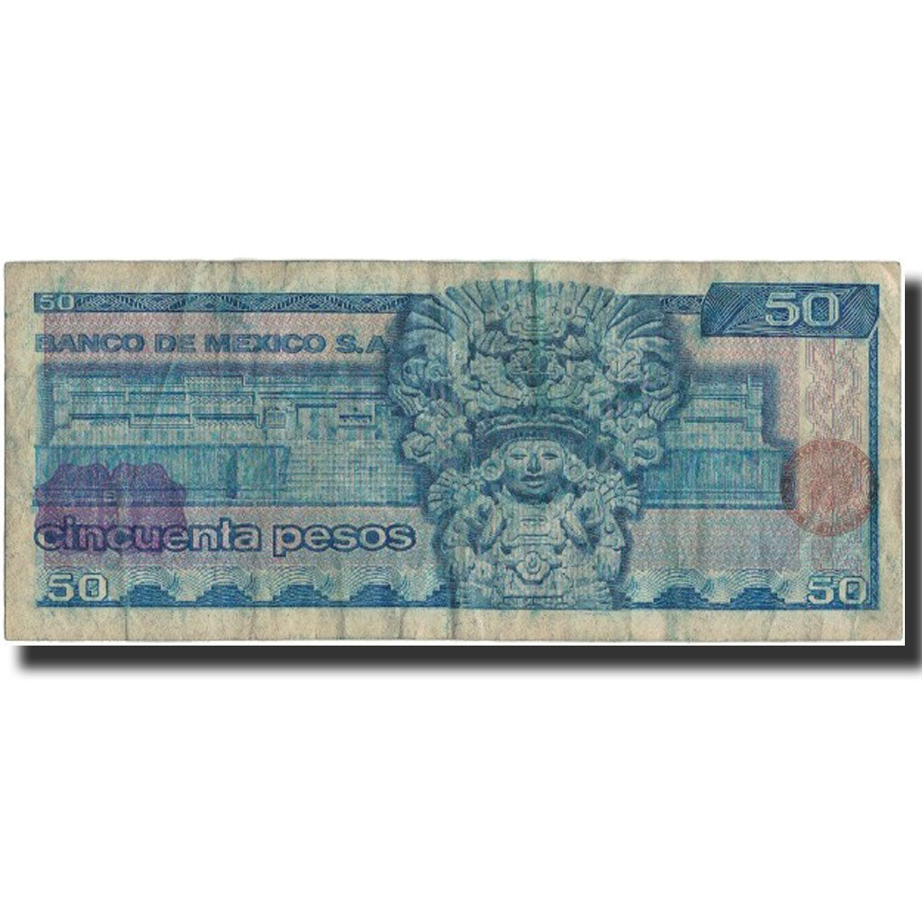 Banknote, Mexico, 50 Pesos, 1976, 1976-07-08, KM:65b, VF(20-25)