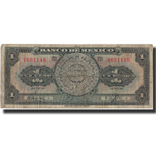 Billete, 1 Peso, 1950, México, 1950-07-26, KM:46b, BC