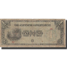 Banknote, Philippines, 1 Peso, Undated (1942), Undated, KM:106a, F(12-15)