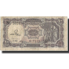 Billete, 10 Piastres, 1952, Egipto, 1952, KM:169Aa, BC