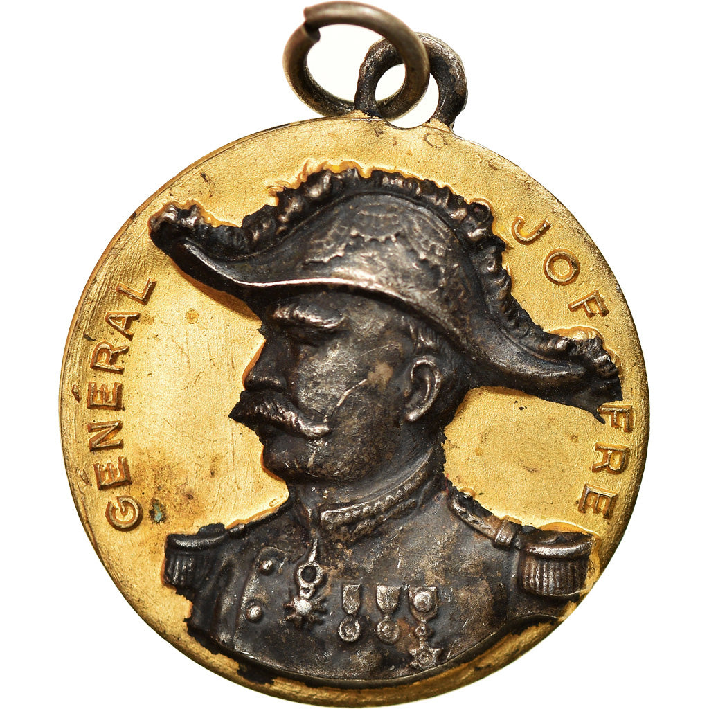 Frankrijk, Medaille, Le Général Joffre, Politics, Society, War, 1914-1915
