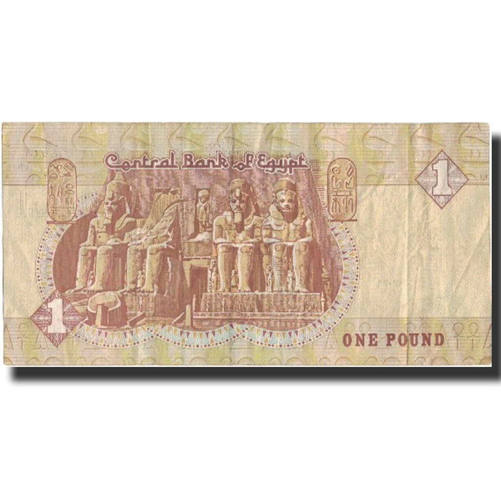 Banknote, Egypt, 1 Pound, 1993/2001, 1993-10-17/2001-02-25, KM:50e, EF(40-45)
