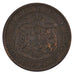BULGARIA, 10 Stotinki, 1881, KM #3, EF(40-45), Bronze, 30.20, 9.90