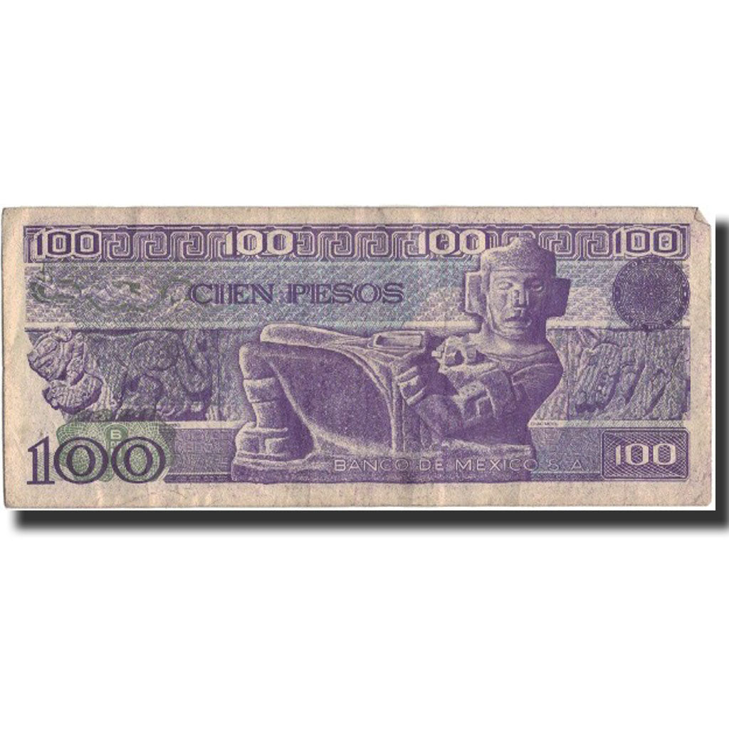 Banknote, Mexico, 100 Pesos, 1981, 1981-09-03, KM:74b, VF(20-25)