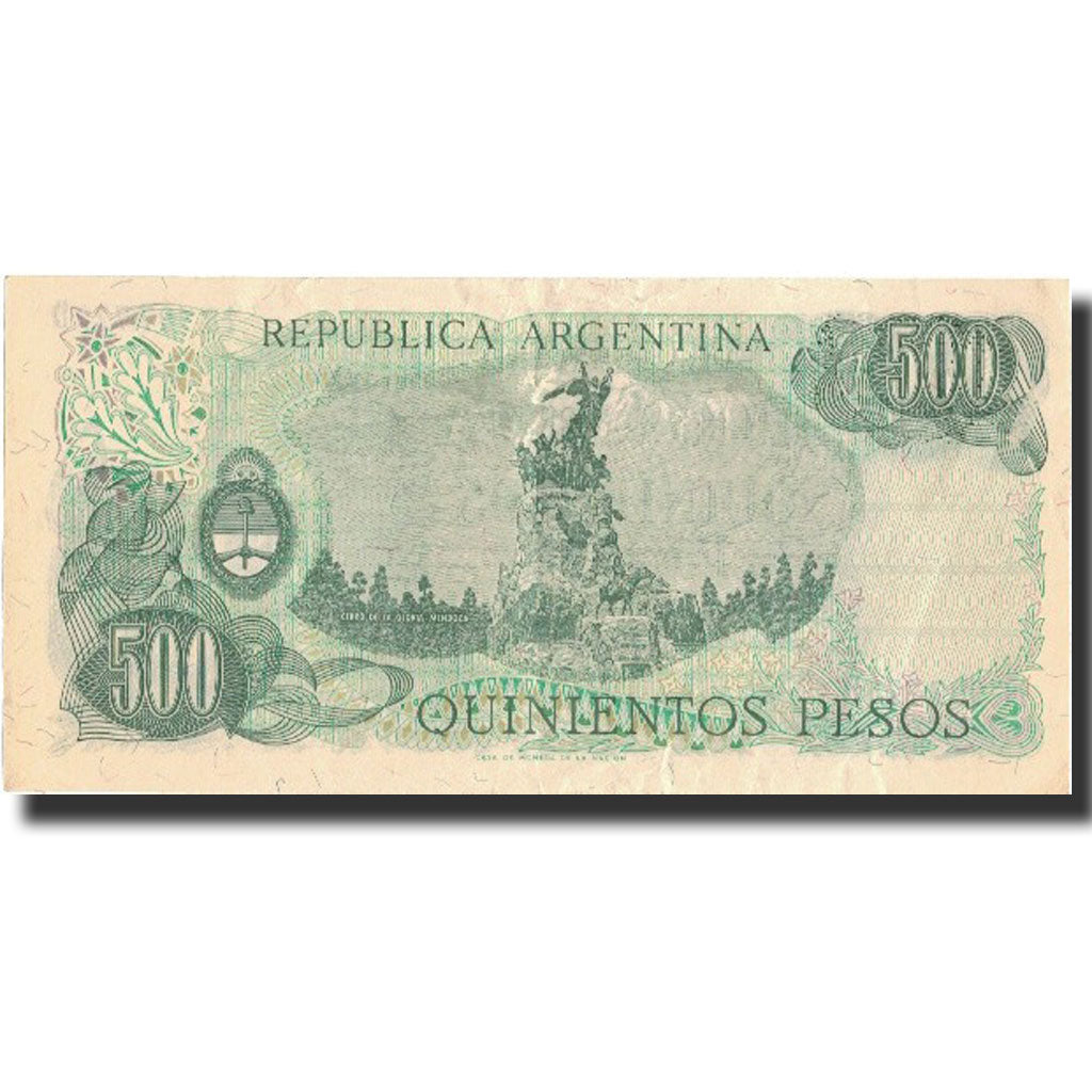 Billet, Argentine, 500 Pesos, Undated (1977-82), Undated, KM:303a, TTB