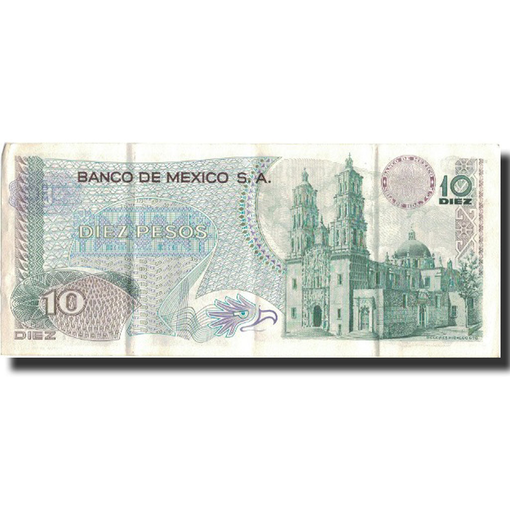 Banknote, Mexico, 10 Pesos, 1974, 1974-10-16, KM:63g, VG(8-10)