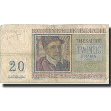 Banknote, Belgium, 20 Francs, 1966, 1966-04-03, KM:132b, VF(30-35)