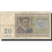Banknote, Belgium, 20 Francs, 1966, 1966-04-03, KM:132b, VF(30-35)