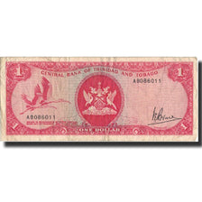 Biljet, Trinidad en Tobago, 1 Dollar, L. 1964 (1977), KM:30a, TB+
