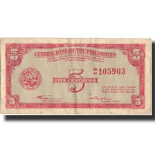 Banknote, Philippines, 5 Centavos, Undated (1949), Undated, KM:125a, EF(40-45)