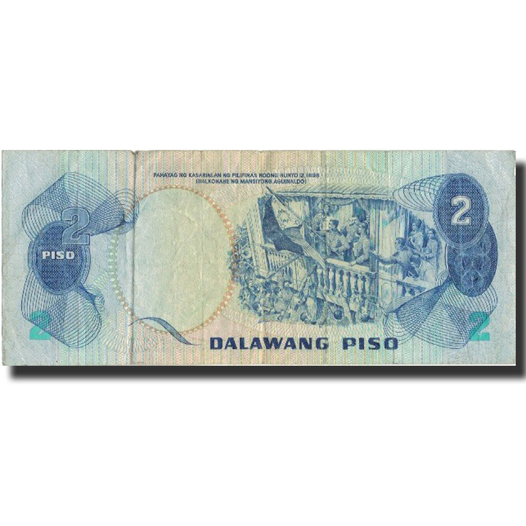 Banknote, Philippines, 2 Piso, Undated, Undated, KM:152a, VF(30-35)
