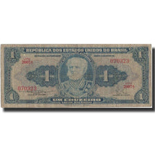 Banconote, Brasile, 1 Cruzeiro, Undated (1944), Undated, KM:132a, MB