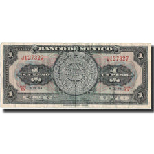 Billet, Mexique, 1 Peso, 1954, 1954-09-08, KM:56b, TB+