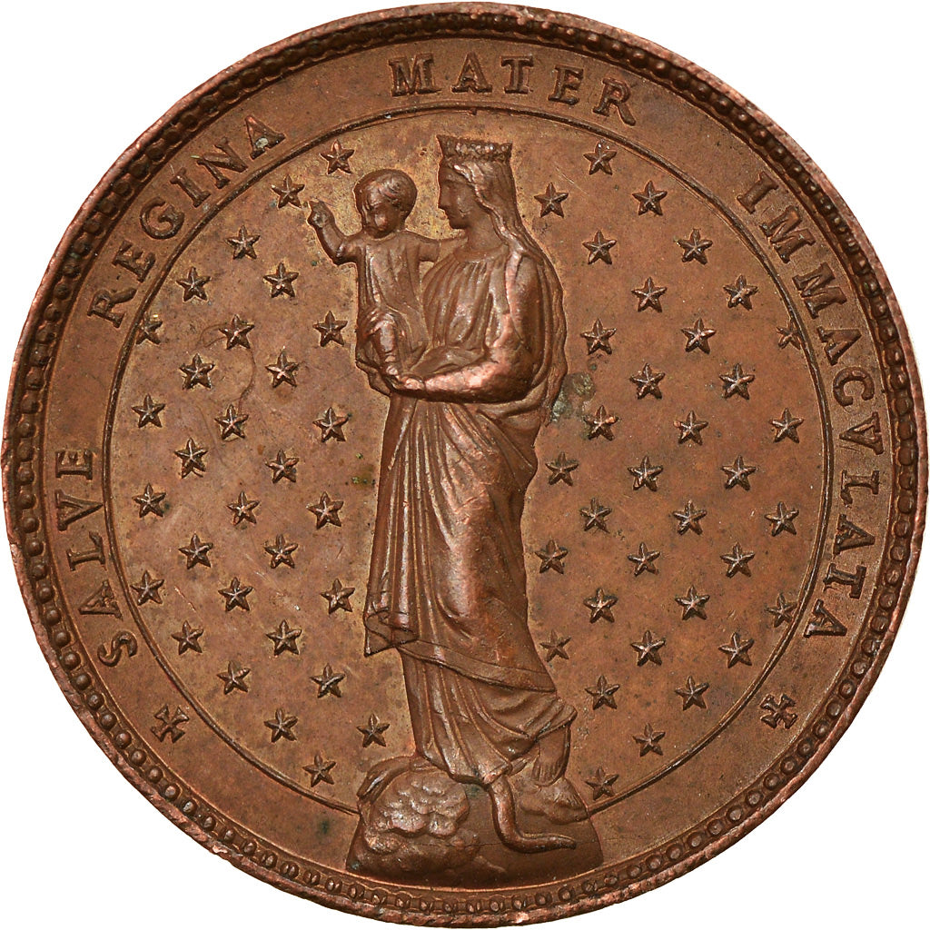 France, Medal, Inauguration de la statue de Notre-Dame-de-l'Annonciation