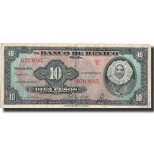 Biljet, Mexico, 10 Pesos, 1954, 1954-09-08, KM:58b, TTB