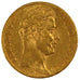 FRANCE, Charles X, 20 Francs, 1825, Paris, KM #726.1, AU(50-53), Gold, Gadoury..