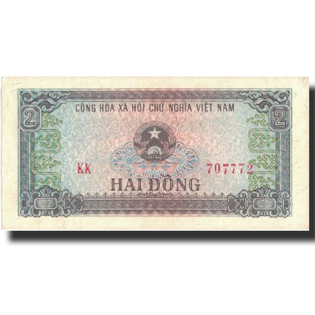 Billete, 2 D<ox>ng, 1980, Vietnam, 1980, KM:85a, EBC+