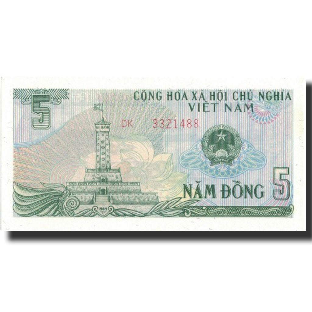 Banknote, Vietnam, 5 Hao, 1985, 1985, KM:89a, UNC(65-70)