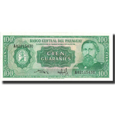 Banknote, Paraguay, 100 Guaranies, L1952, 1952, KM:198a, UNC(65-70)