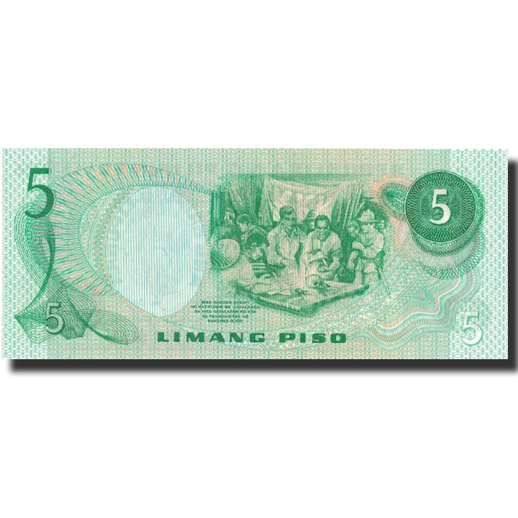 Banknote, Philippines, 5 Piso, Undated, Undated, KM:153a, UNC(65-70)