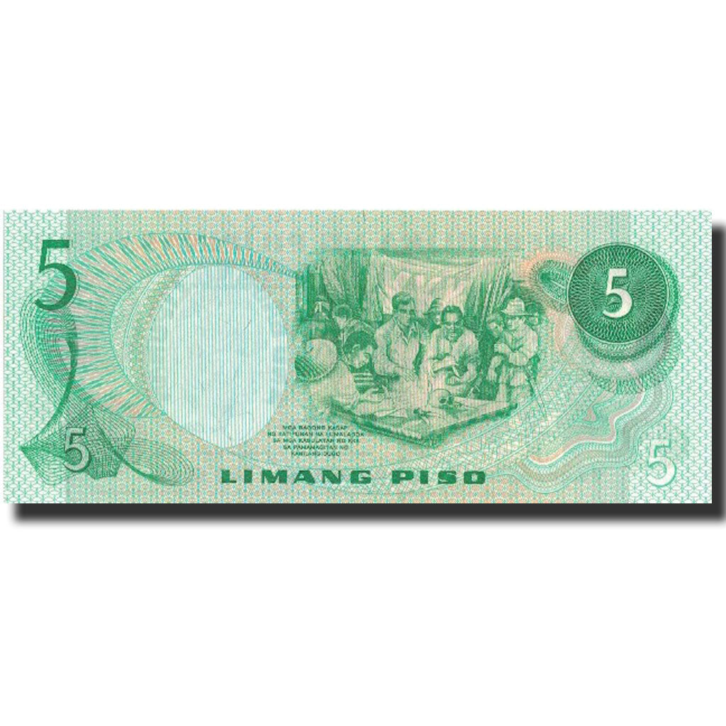 Banknote, Philippines, 5 Piso, Undated, Undated, KM:153a, UNC(65-70)