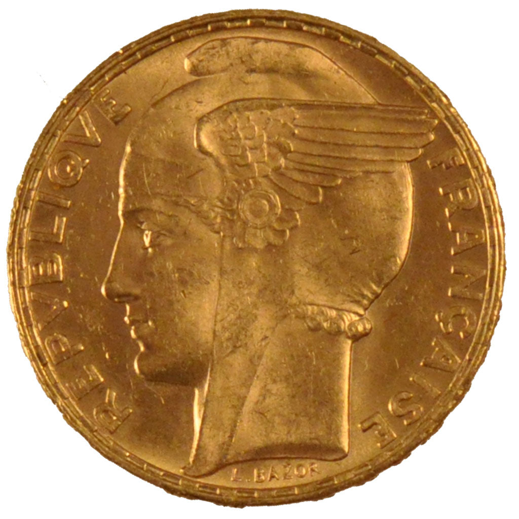 IIIème République, 100 Francs or Bazor