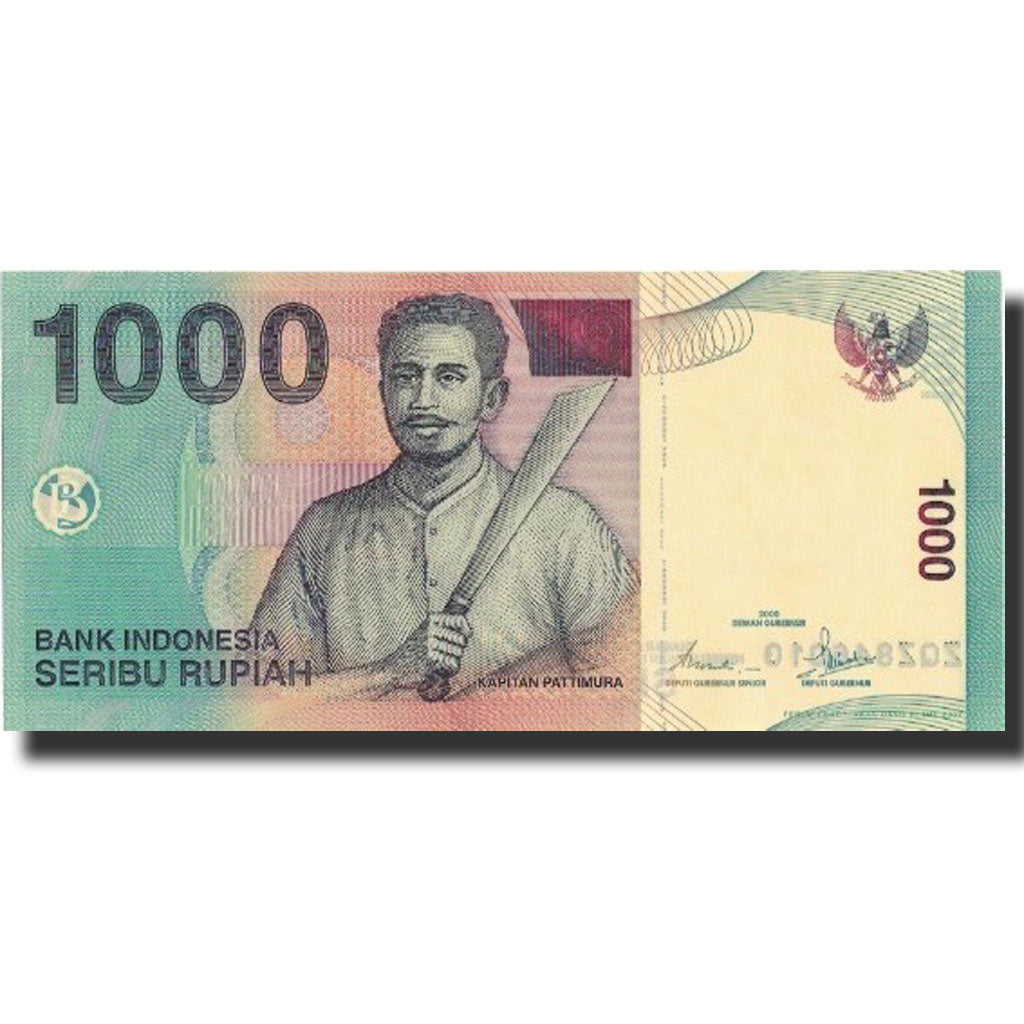 Banknot, Indonesia, 1000 Rupiah, 2000, 2000, KM:141a, UNC(65-70)