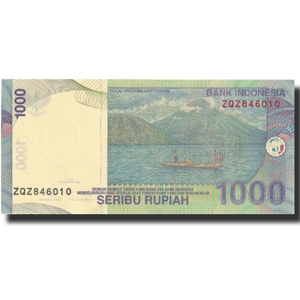 Banknot, Indonesia, 1000 Rupiah, 2000, 2000, KM:141a, UNC(65-70)