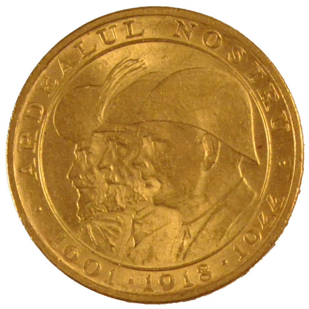 Coin, Romania, Mihai I, 20 Lei, 1944, Bucarest, MS(60-62), Gold, KM:M13