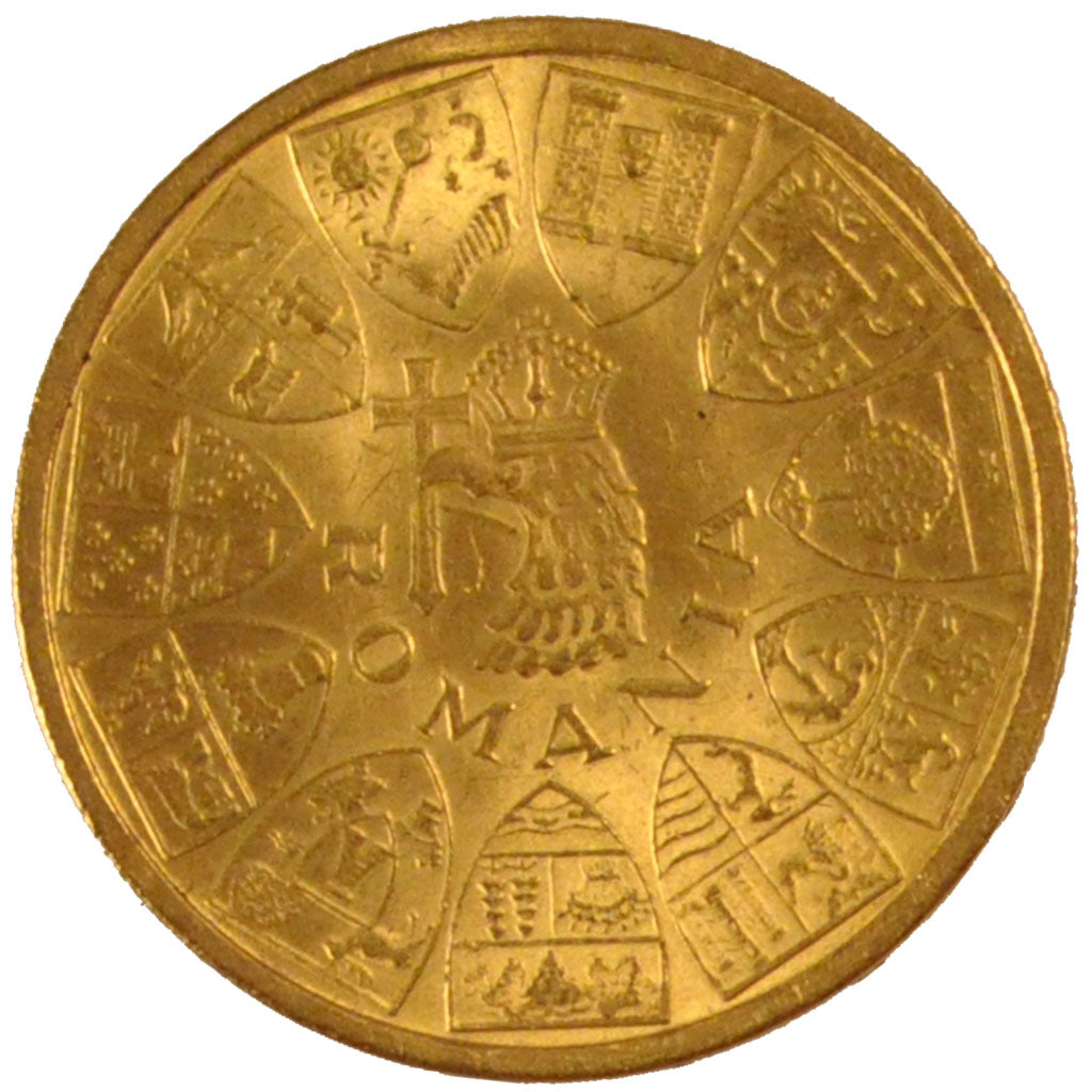 Coin, Romania, Mihai I, 20 Lei, 1944, Bucarest, MS(60-62), Gold, KM:M13