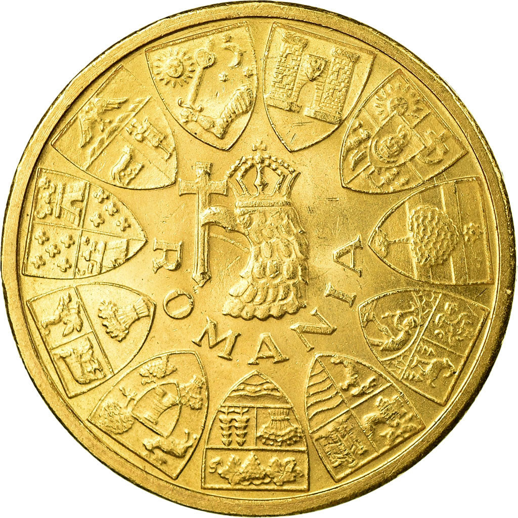 Münze, Rumänien, Mihai I, 20 Lei, 1944, Bucarest, VZ+, Gold, KM:M13
