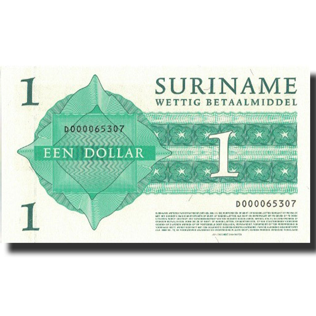 Banknote, Surinam, 1 Dollar, 2004, 2004-01-01, KM:155, UNC(65-70)