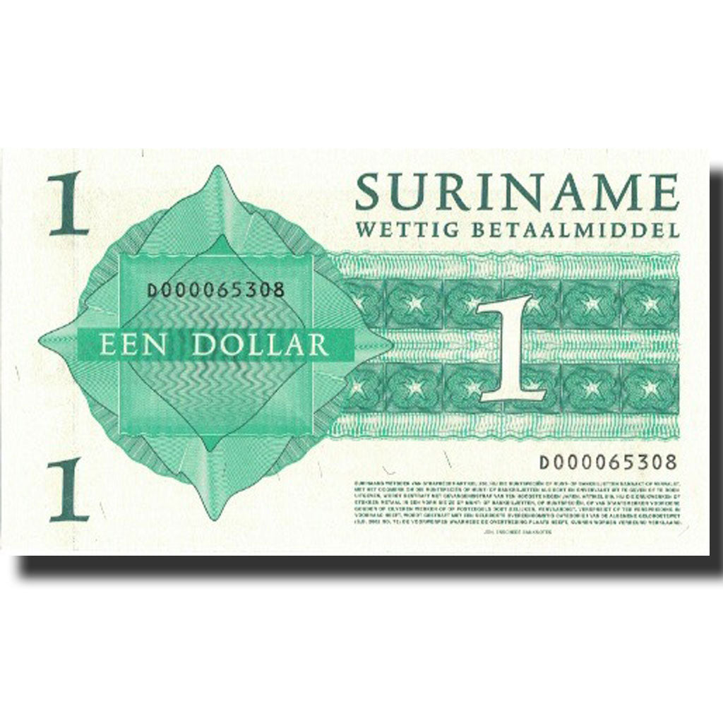 Banknote, Surinam, 1 Dollar, 2004, 2004-01-01, KM:155, UNC(65-70)