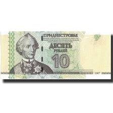 Banknote, Transnistria, 10 Rublei, 2007, 2007, KM:44, UNC(65-70)