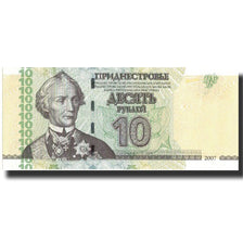 Banknote, Transnistria, 10 Rublei, 2007, 2007, KM:44, UNC(65-70)
