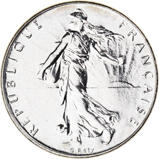 Coin, France, Semeuse, Franc, 2000, Paris, BU, MS(65-70), Nickel, KM:925.1