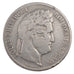 FRANCE, Louis-Philippe, 5 Francs, 1834, Lille, KM #749.13, VF(20-25), Silver,...