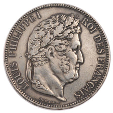 Monnaie, France, Louis-Philippe, 5 Francs, 1833, Bayonne, TTB, Argent