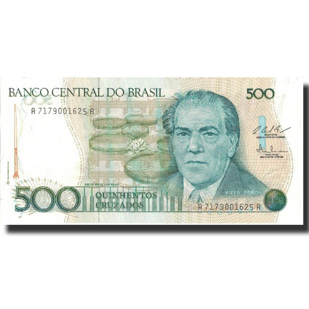 Banconote, Brasile, 500 Cruzados, Undated (1986), Undated, KM:212a, FDS